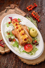 Roast chicken