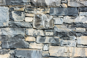 Rough stone wall