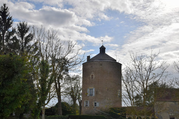 Fototapeta na wymiar Château de Langeron