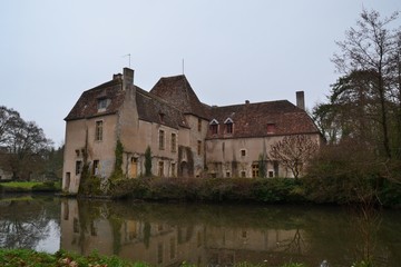 Naklejka na ściany i meble Château de Lantilly