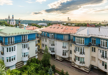 The view from the observation deck of wounds at home on St. Andr
