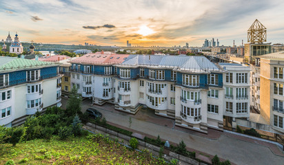 The view from the observation deck of wounds at home on St. Andr