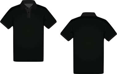 Men polo t-shirt vector