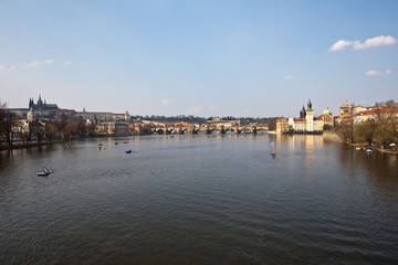 Tschechien - Prag  - Moldau