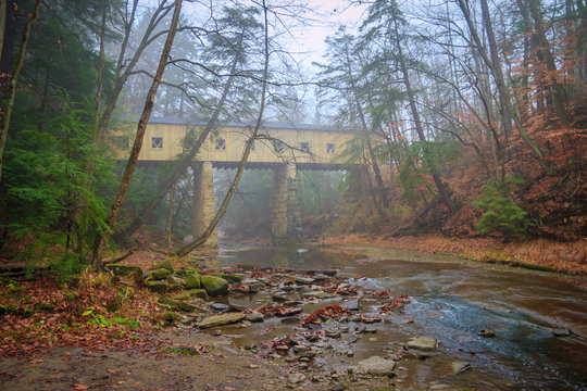 Warner Hollow Rd/Windsor Mills Covered Bridge - Ashtabula