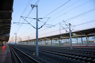 Fototapeta premium Estación de Ciudad Real, España