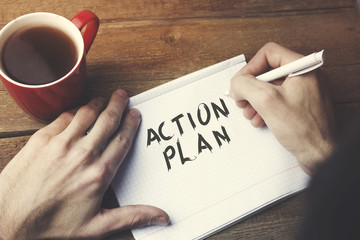 man write action plan