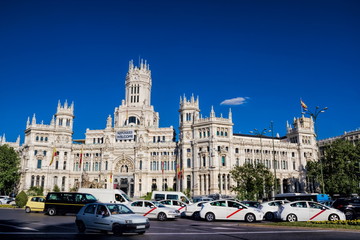 Fototapeta na wymiar Madrid, Palacio de Cibeles