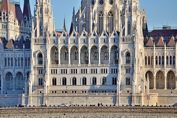 Hungarian Parliament, Budapest, Hungary