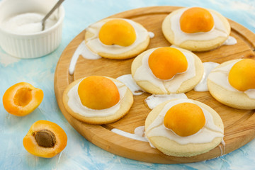 Fried egg cookies - funny idea for kid treats , Easter cookies