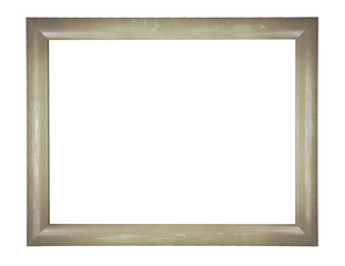 wood frame isolated