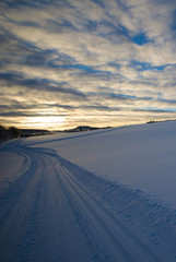 Winterlandschaft im Erzgebirge