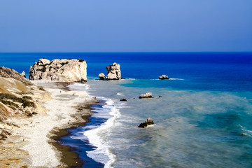 Fototapeta premium beautiful views of the coastline. Cyprus