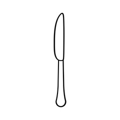 figure knife icon image design, vector illustration