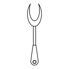 figure utensil icon image design, vector illustration
