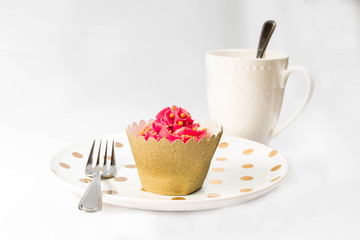 cupcake ready to be eaten