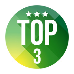 Top Three button vector