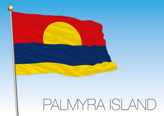 Palmyra island flag