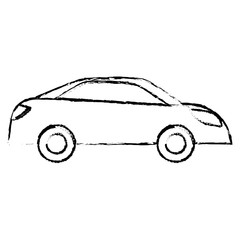 profile car city scene image design icon, vector illustration