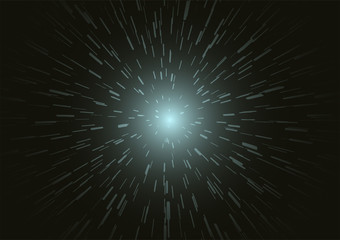 Big bang universe explosion