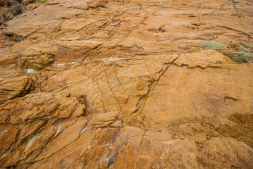Stone texture closeup background / Natural stone texture, rock wallpaper, background wall.