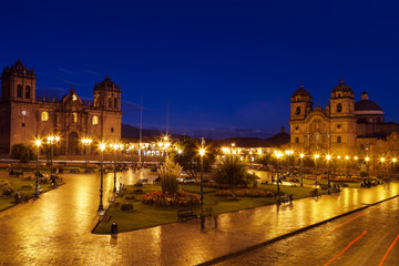 Fototapeta na wymiar Plaza de Armas in Cuzco, Peru
