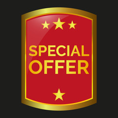 special offer label