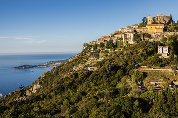 Eze panorama in the morning