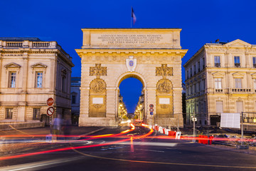Porte du Peyrou in Montpellier