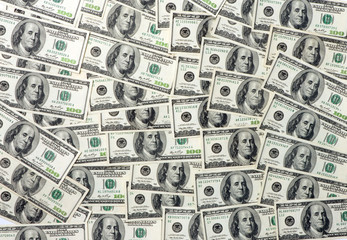 Background of dollars