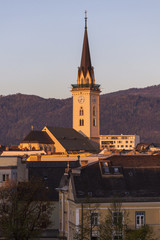 Fototapeta na wymiar St. Jakob Church in Villach