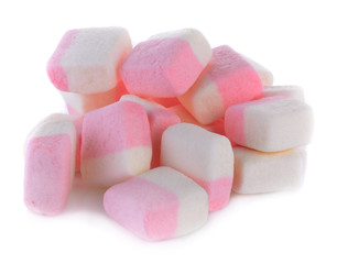 marshmallow isolated on a white background