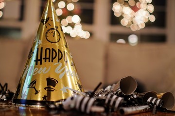 New Years Eve Party Hat - 135384371