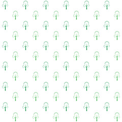 Green Concept tree Pattern - abstract background