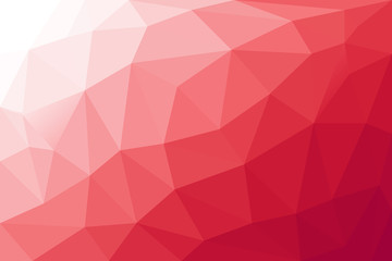 Red Polygon Background