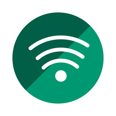wifi sign isolated icon vector illustration design