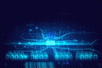 hi tech circuits fantastic absract background cyberpunk cyber pay