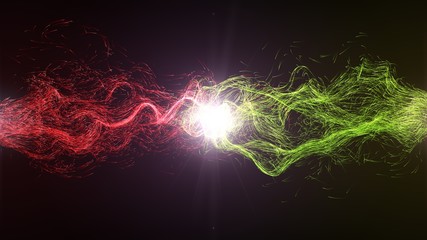 harmony and balance between the energy