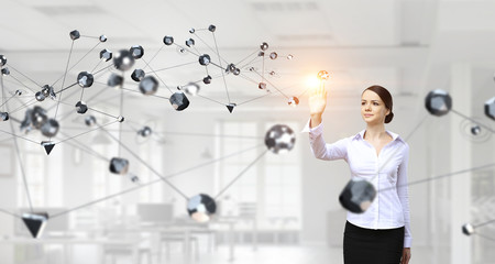 Technologies connecting the world . Mixed media