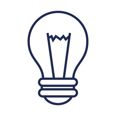 Obraz premium bulb light isolated icon vector illustration design