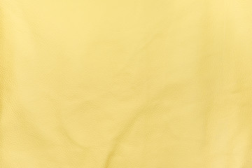 Yellow color leather texture background