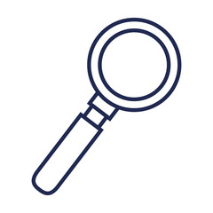 search magnifying glass isolated icon vector illustration design