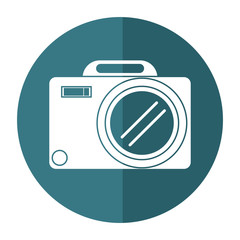 photo camera picture image shadow vector illustration eps 10