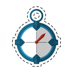 compass location gps tool travel cutting line vector illustration eps 10