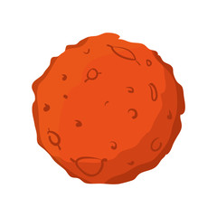 Planet of the solar system vector illustration design