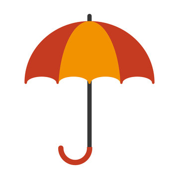 umbrella accessory climate protective vector illustration eps 10