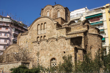 Naklejka premium Byzantine church in Salonica