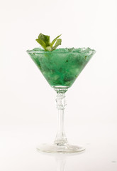cocktail on the white background