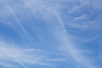 blue sky clouds background