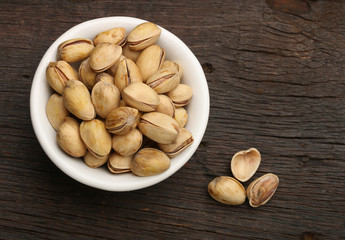 Collection of healthy dried fruits, cereals, seeds and nuts isolated on white background. Large Image